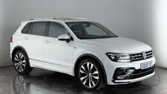White Used 2020 VW Tiguan R-line SUV | £22,650 (Fair price)