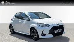 White Used 2023 Toyota Yaris Hybrid Design Hatchback | £17,499 (Fair price)