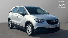 Silver Used 2019 Vauxhall Crossland X SUV | £8,661 (Fair price)