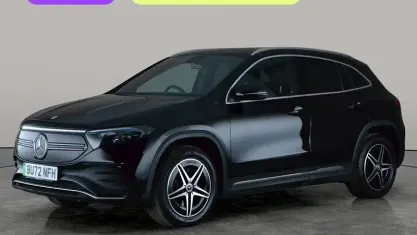 Used Mercedes EQA250+ AMG line 139 kW (190 HP) 2022 Black SUV