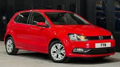 Red Used 2015 VW Polo SE Hatchback | £4,295 (Fair price)