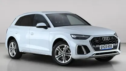 Used Audi Q5 S-Line 204 HP (150 kW) 2023 White SUV