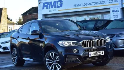 Black Used 2019 BMW X6 M Sport SUV | £27,990 (Fair price)