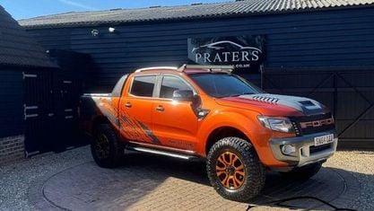 Używany Ford Ranger Wildtrack 200 KM (147 kW) 2015 Pomarańczowy Pickup