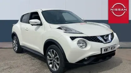 Used Nissan Juke Tekna 110 HP (80 kW) 2017 White SUV