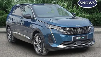 Used Peugeot 5008 Allure+ 131 HP (96 kW) 2022 Blue SUV