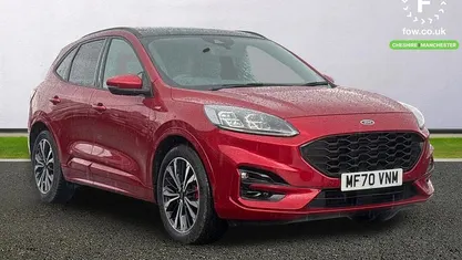 Second-hand Ford Kuga ST-Line X 150 CP (110 kW) 2020 Roșu SUV