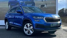 Race blue metallic Used 2021 Skoda Kodiaq SE L SUV | £26,490 (Fair price)