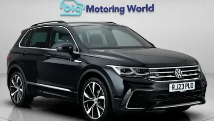 Used VW Tiguan R-line 150 HP (110 kW) 2023 Black SUV