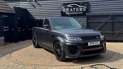 Używany Land Rover Range Rover Sport SVR 575 KM (422 kW) 2019 SUV