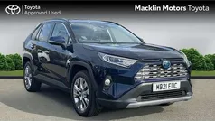 Blue Used 2021 Toyota RAV4 Hybrid SUV | £25,750 (Fair price)