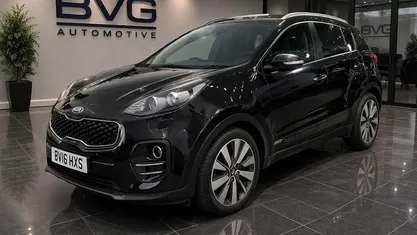 Used Kia Sportage First Edition 185 HP (136 kW) 2016 Black SUV