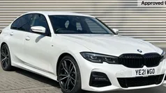 White Used 2021 BMW 320 M Sport Sedan | £23,529 (Fair price)