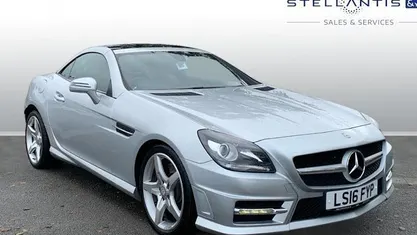 Grey Used 2016 Mercedes SLK250 AMG Cabriolet | £12,100 (Fair price)