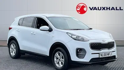 Używany Kia Sportage 132 KM (97 kW) 2018 Biały SUV
