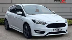 White Used 2018 Ford Focus ST-Line X Hatchback | £9,299 (Good price)
