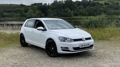 White Used 2015 VW Golf VII Match Hatchback | £7,750 (Fair price)