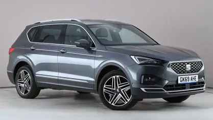Usado Seat Tarraco 4Drive 150 CV (110 kW) 2019 Gris SUV