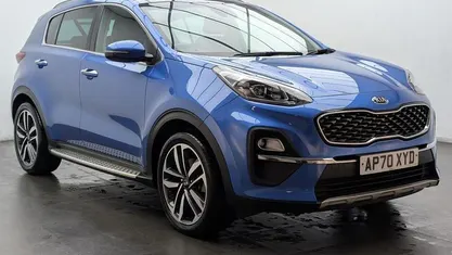 Blue Used 2021 Kia Sportage SUV | £17,550 (Good price)
