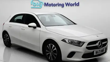 Used Mercedes A180 SE 136 HP (100 kW) 2021 White Hatchback