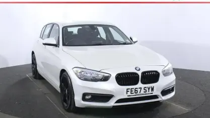 Used BMW 116 Sport Line 116 HP (85 kW) 2017 White Hatchback