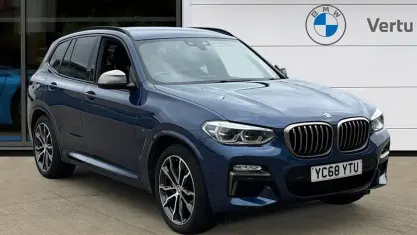 Used BMW X3 Comfort Edition 360 HP (264 kW) 2018 Phytonic blue metallic paint SUV