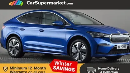 Blue Used 2025 Skoda Enyaq iV SUV | £28,397 (Fair price)