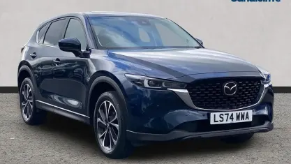 Używany Mazda CX-5 Exclusive-Line 165 KM (121 kW) 2023 Niebieski SUV