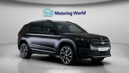 Used Skoda Kodiaq SportLine 190 HP (139 kW) 2023 Black SUV