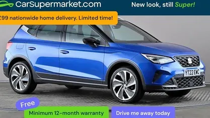 Used Seat Arona FR Sport 110 HP (80 kW) 2022 Blue SUV