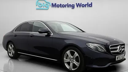 Blue Used 2017 Mercedes E350 SE Sedan | £15,670 (Super price)
