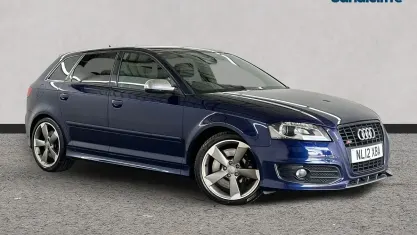 Used Audi A3 Black Edition 265 HP (194 kW) 2012 Blue Hatchback