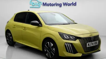 Used Peugeot 208 Allure 101 HP (74 kW) 2024 Yellow Hatchback