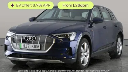 Blue Used 2021 Audi e-tron Advanced SUV | £18,655 (Super price)