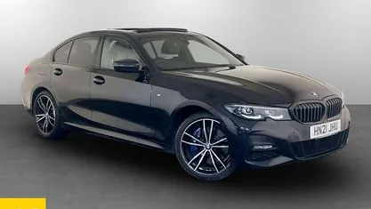 Used BMW 330e M Sport 292 HP (214 kW) 2021 Black Sedan