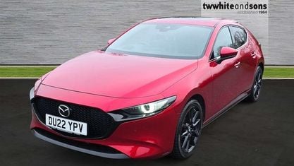 Gebraucht Mazda 3 Inclusive 186 PS (136 kW) 2022 Rot Kleinwagen