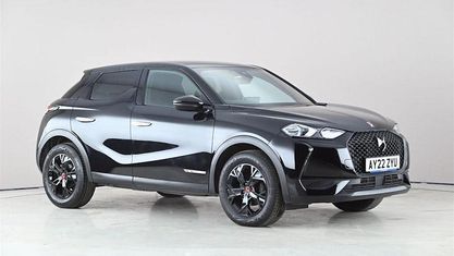 Begagnad DS Automobiles DS3 Crossback Performance 131 HK (96 kW) 2022 Svart SUV