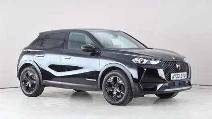 Used DS Automobiles DS3 Crossback Performance 131 HP (96 kW) 2022 Black SUV