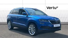 Blue Used 2021 Skoda Karoq SUV | £20,118 (Fair price)