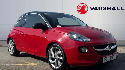 Used Vauxhall Adam Slam 116 HP (85 kW) 2017 Red Hatchback