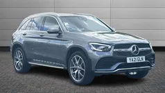 Grey Used 2021 Mercedes GLC300e AMG Line Premium Plus SUV | £35,395 (Fair price)