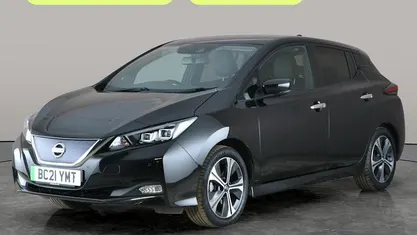 Used Nissan Leaf N-Connecta 110 kW (150 HP) 2021 Black Hatchback