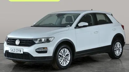 Used VW T-Roc S 110 HP (80 kW) 2021 White SUV