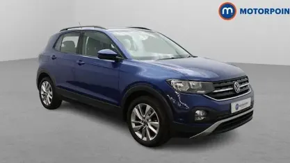 Used VW T-Cross SE 95 HP (69 kW) 2023 Blue SUV