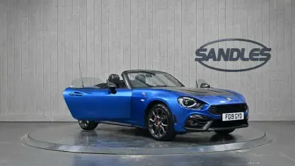 Used Abarth 124 Spider 170 HP (125 kW) 2019 Blue Cabriolet