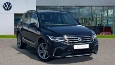 Deep black Used 2023 VW Tiguan R-line Edition SUV | £28,933 (Fair price)