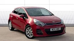 Red Used 2015 Kia Rio 2 Hatchback | £6,108 (Fair price)