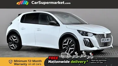 White Used 2024 Peugeot 208 GTi Hatchback | £13,197 (Fair price)