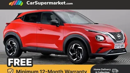Red Used 2022 Nissan Juke N-Connecta SUV | £12,997 (Fair price)