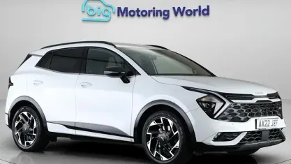 Used Kia Sportage GT-Line 150 HP (110 kW) 2022 White SUV